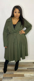 PLUS SIZE “ON THE RUN” olive